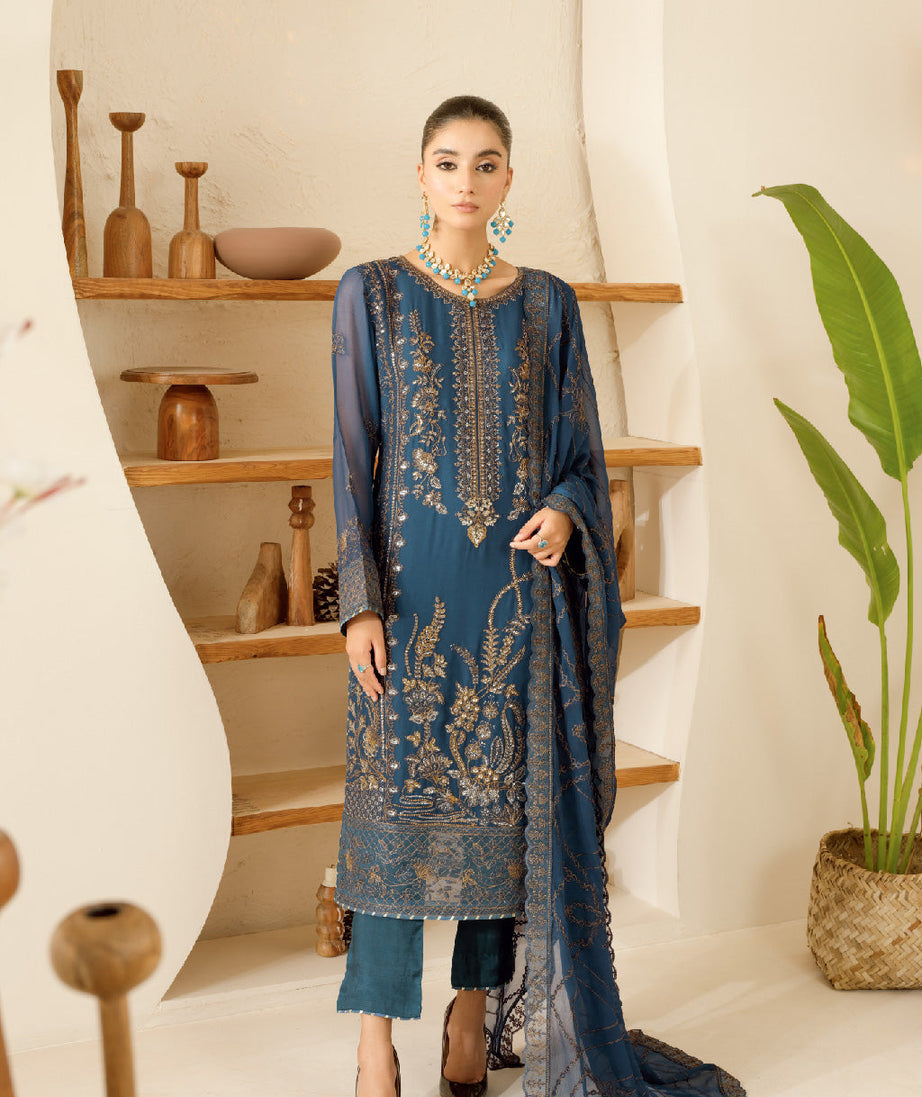 Ramsha Sonehri Chiffon`25 Vol-1 BB#101