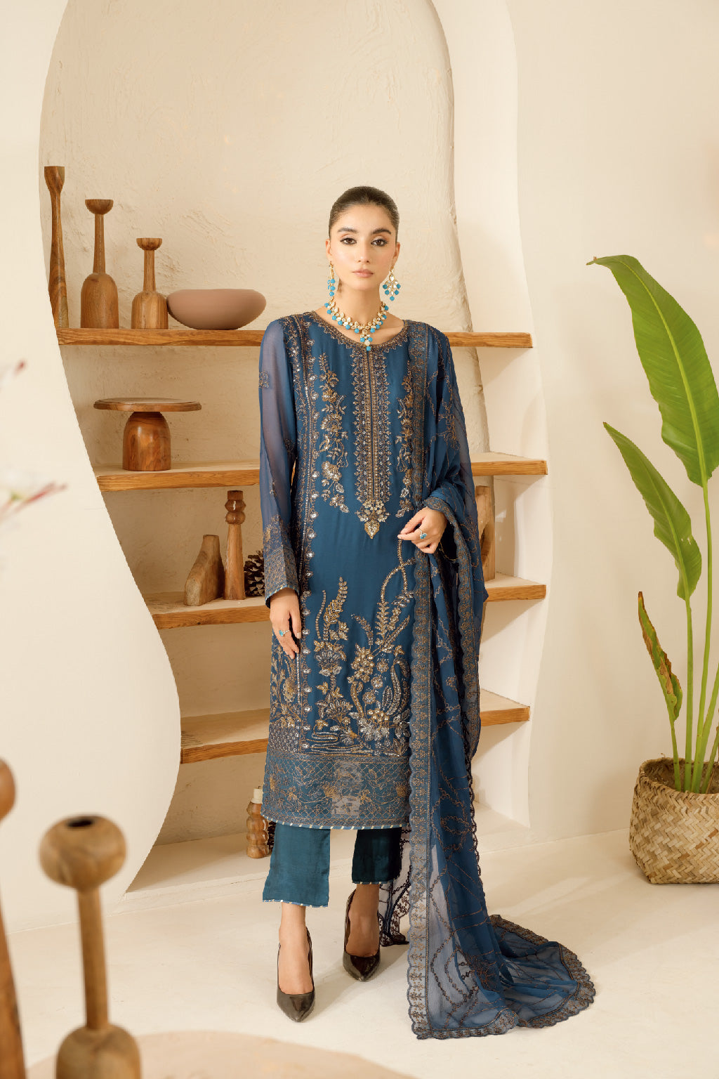 Ramsha Sonehri Chiffon`25 Vol-1 BB#101