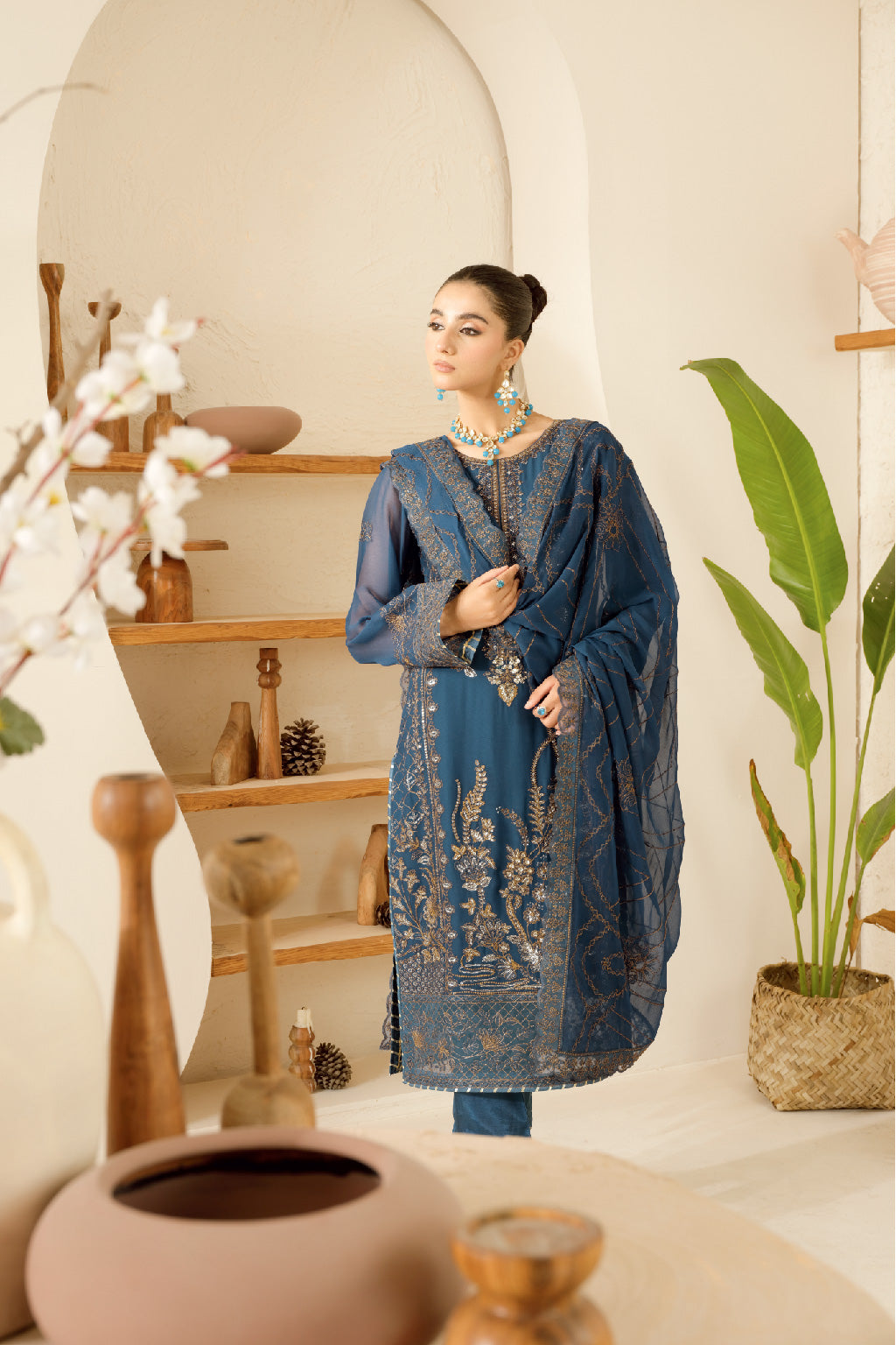 Ramsha Sonehri Chiffon`25 Vol-1 BB#101