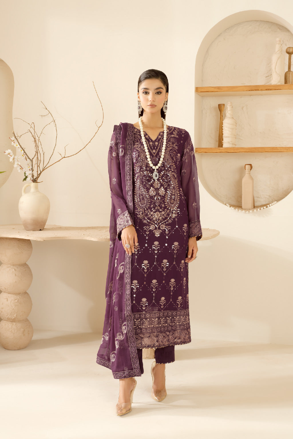Ramsha Sonehri Chiffon`25 Vol-1 BB#109