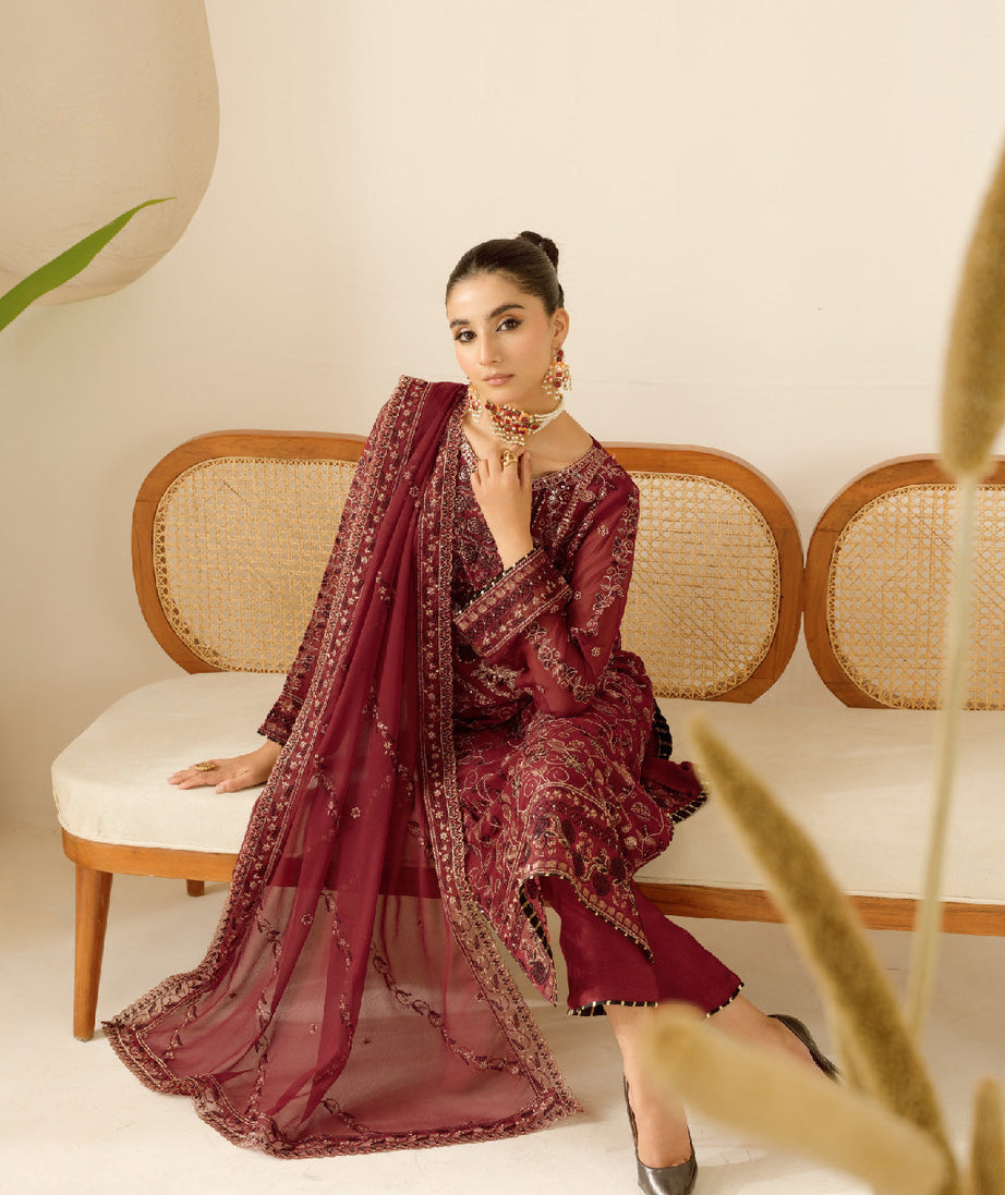 Ramsha Sonehri Chiffon`25 Vol-1 BB#105