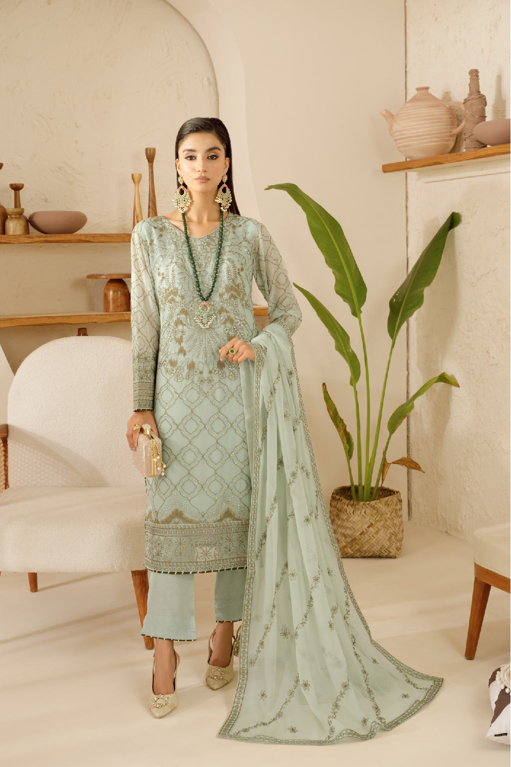 Ramsha Sonehri Chiffon`25 Vol-1 BB#106