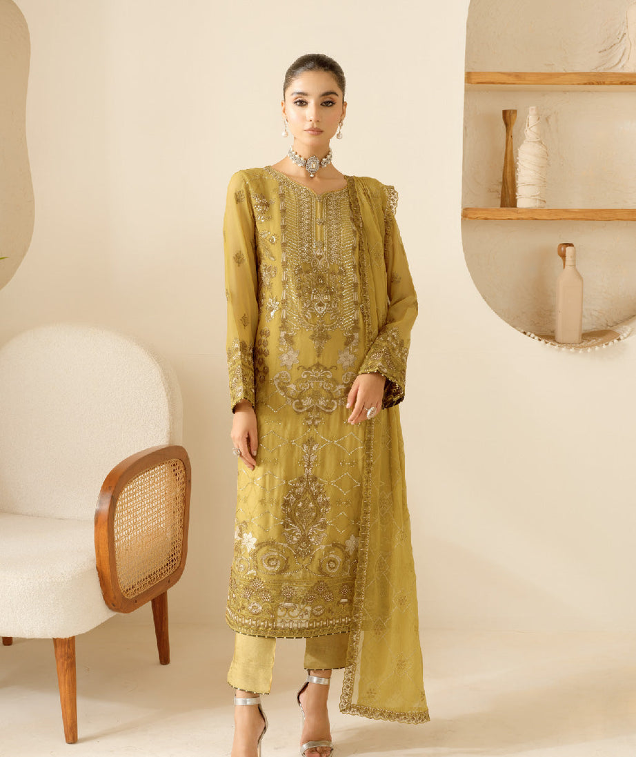 Ramsha Sonehri Chiffon`25 Vol-1 BB#108
