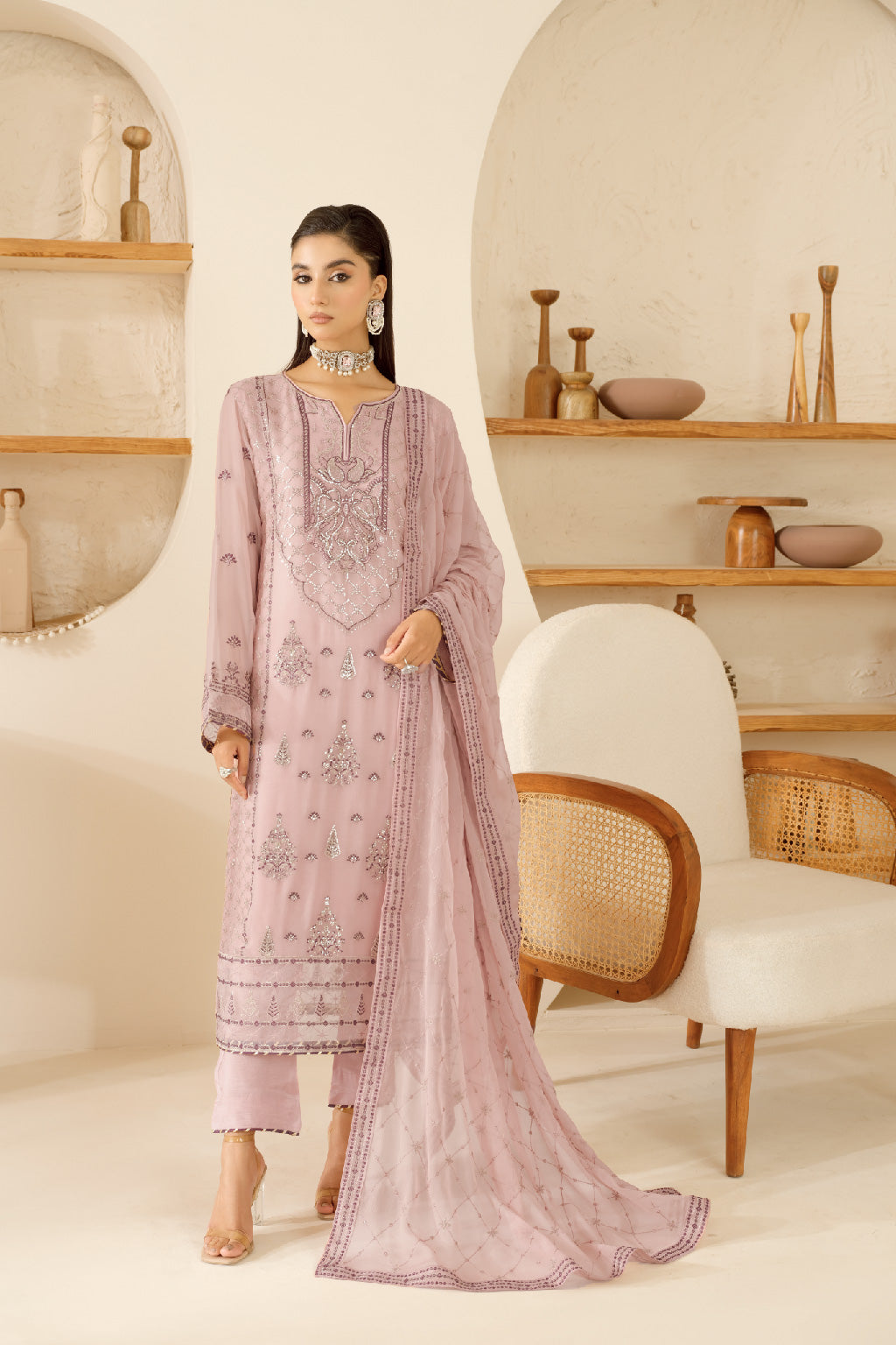 Ramsha Sonehri Chiffon`25 Vol-1 BB#102