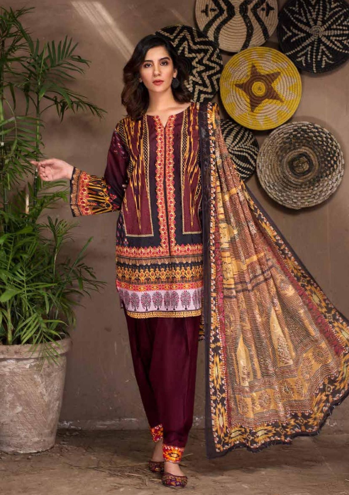 Kahawat D/Emb Collection`21 D#2466
