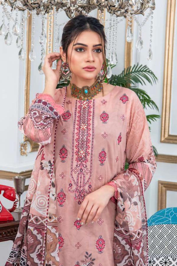 Palwasha Araish Emb Lawn`23 (Vol-5) D#04