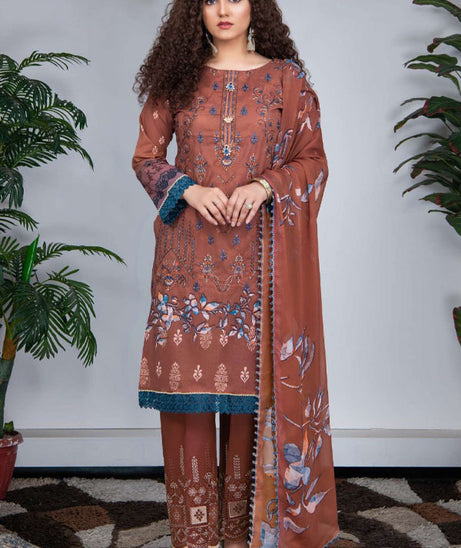 Palwasha Araish Emb Lawn`23 V#4 D#06