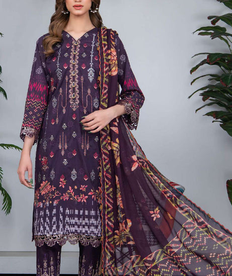 Palwasha Araish Emb Lawn`23 V#4 D#08