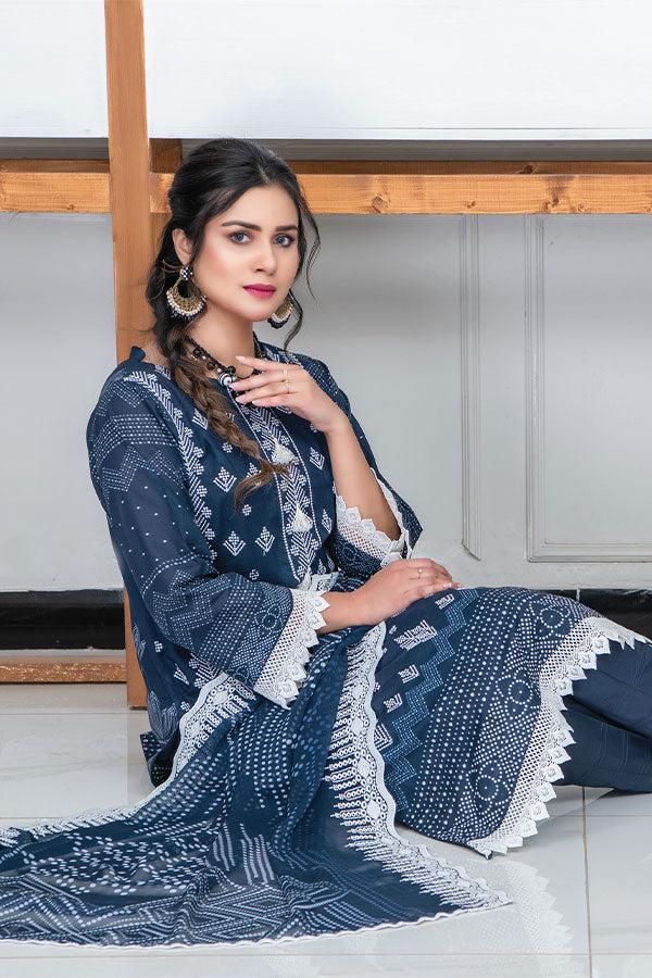 Palwasha Araish Emb Lawn`23 (Vol-9) D#3