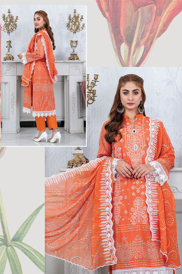 Palwasha Araish Emb Lawn`23 (Vol-9) D#7