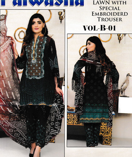 Palwasha D/Emb Lawn`22 (VB-01) D#04