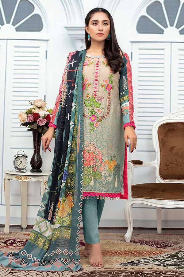 Palwasha D/Jacquard Lawn'22 (Vol-51) D#07