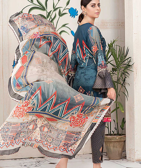 Palwasha D/Jacquard Lawn`22 (Vol-53) D#06