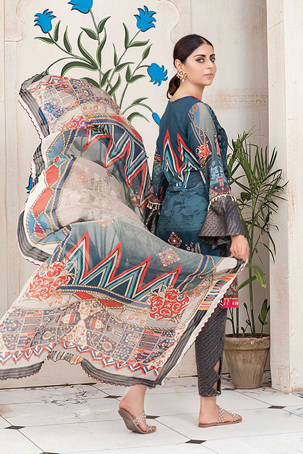 Palwasha D/Jacquard Lawn`22 (Vol-53) D#06