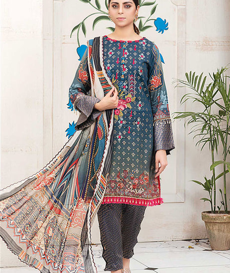 Palwasha D/Jacquard Lawn`22 (Vol-53) D#06