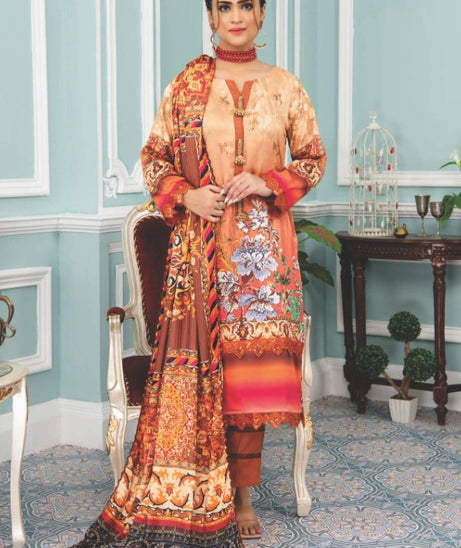 Palwasha Excl/Silk Satin`22 D#03