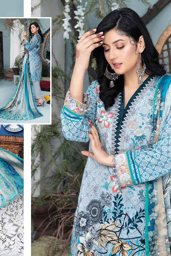 Palwasha Exclusive D/Lawn`22 Vol-11 D#04