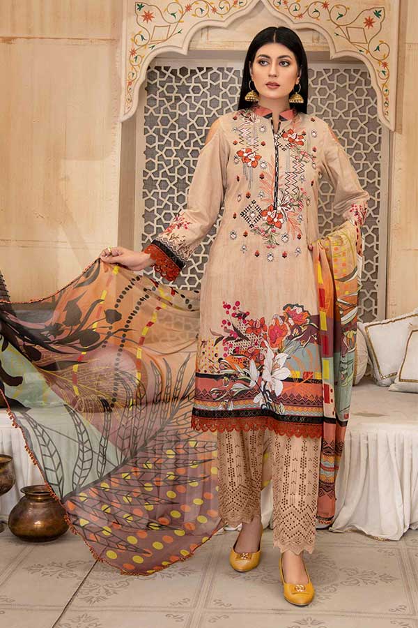 Palwasha Exclusive D/Lawn'22 Vol-17 D#1