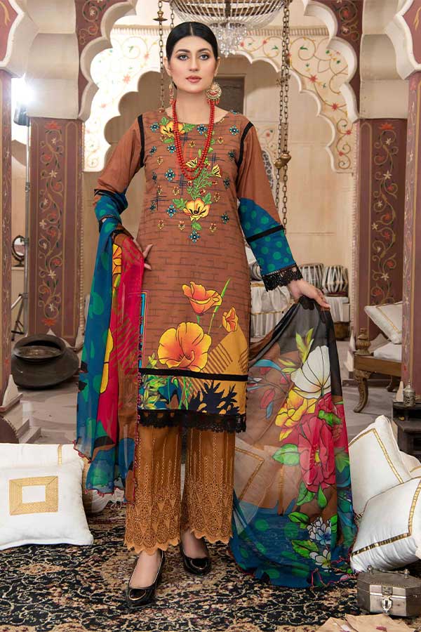 Palwasha Exclusive D/Lawn'22 Vol-17 D#5