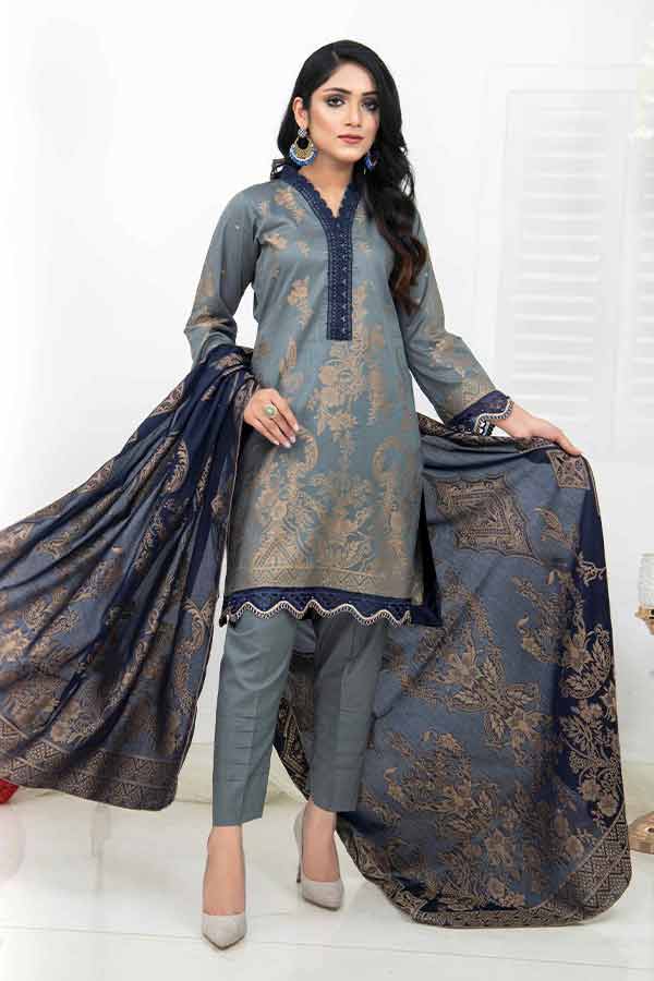 Palwasha Exclusive Lawn J/Shawl`22 D#03