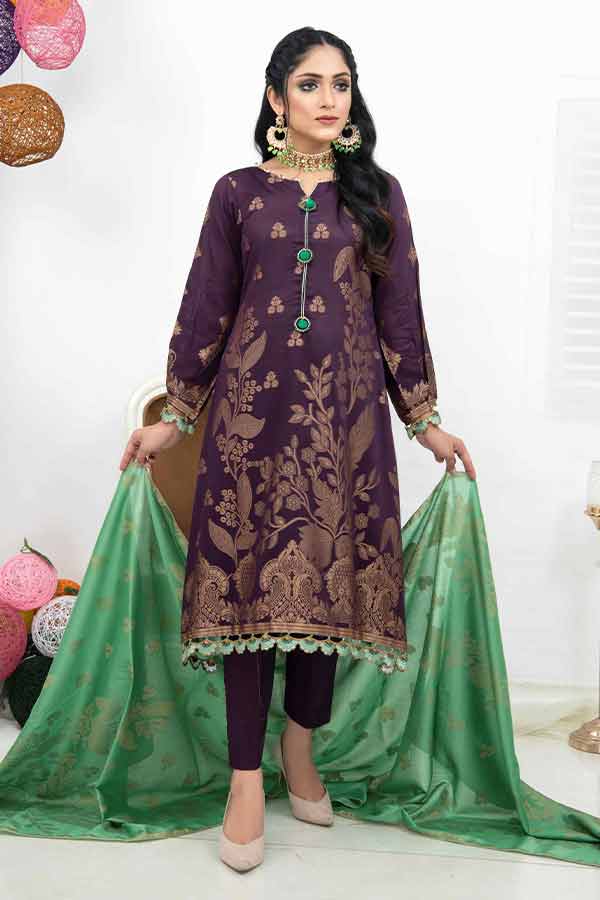 Palwasha Exclusive Lawn J/Shawl`22 D#08