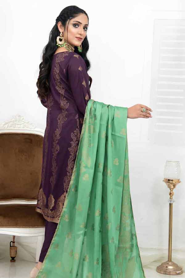 Palwasha Exclusive Lawn J/Shawl`22 D#08