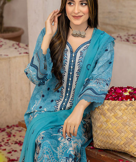 Pankh Eid Festive Lawn'24 D#1362