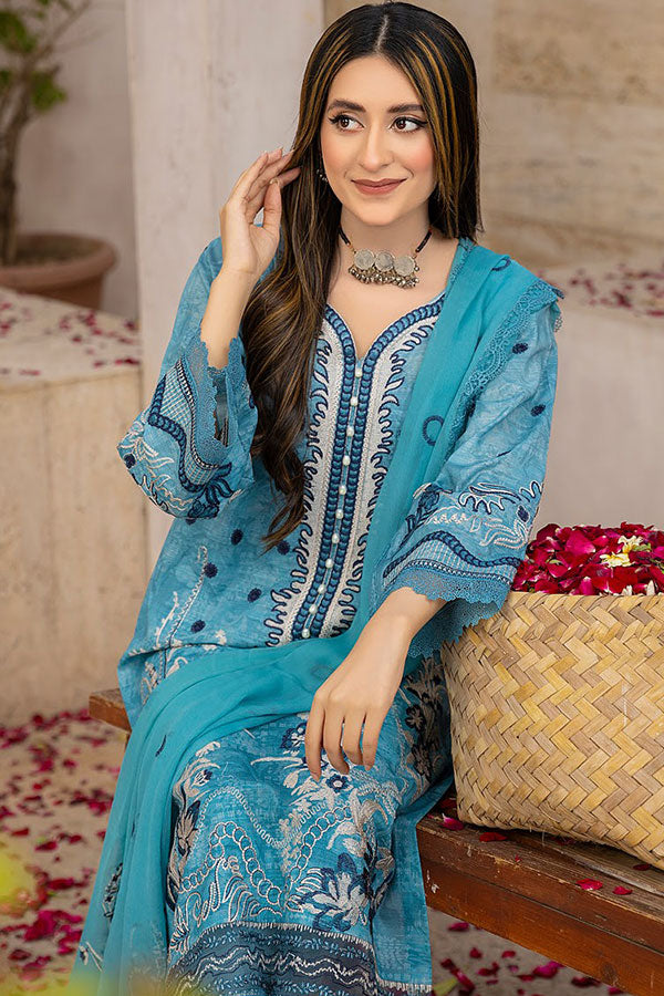 Pankh Eid Festive Lawn'24 D#1362