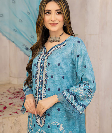 Pankh Eid Festive Lawn'24 D#1362
