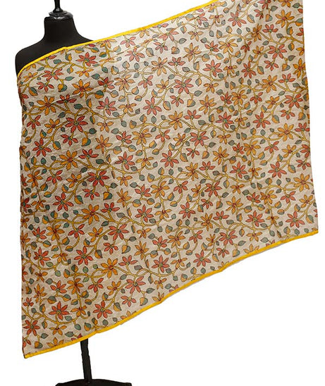 Paper Silk Chickenkari Dupatta D#2-6