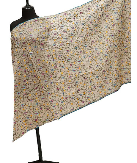 Paper Silk Chickenkari Dupatta D#6-6