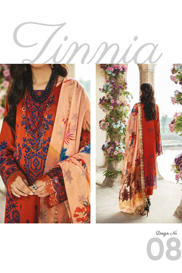 Parishay Winter Collection'21 D#8 Zinnia