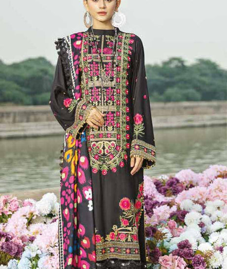 Parishay Winter Collection'21 D#6 Black Rose