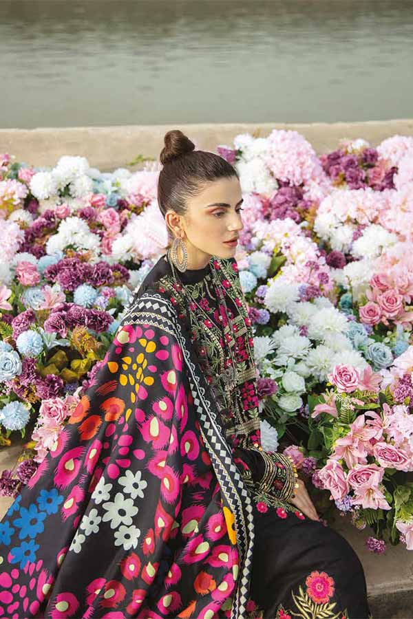 Parishay Winter Collection'21 D#6 Black Rose