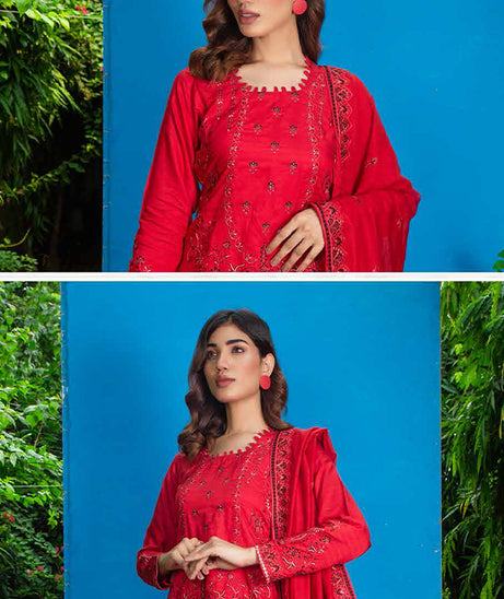 Pashmina Royal Attire`24 D#1 (Red)