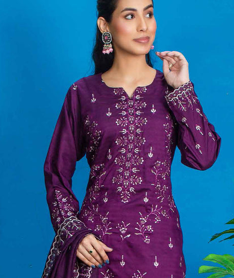 Pashmina Royal Attire`24 D#1 (Purple)