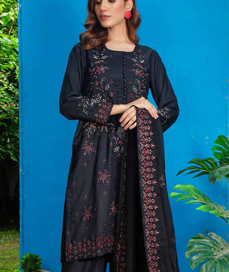 Pashmina Royal Attire`24 D#1 (Black)
