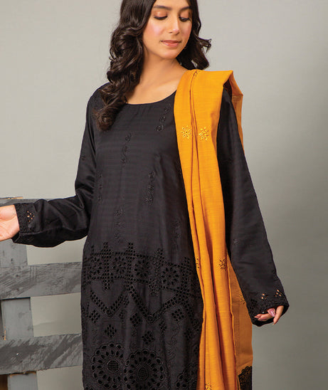 Pashmina Royal Attire`24 D#1 (Black-B)