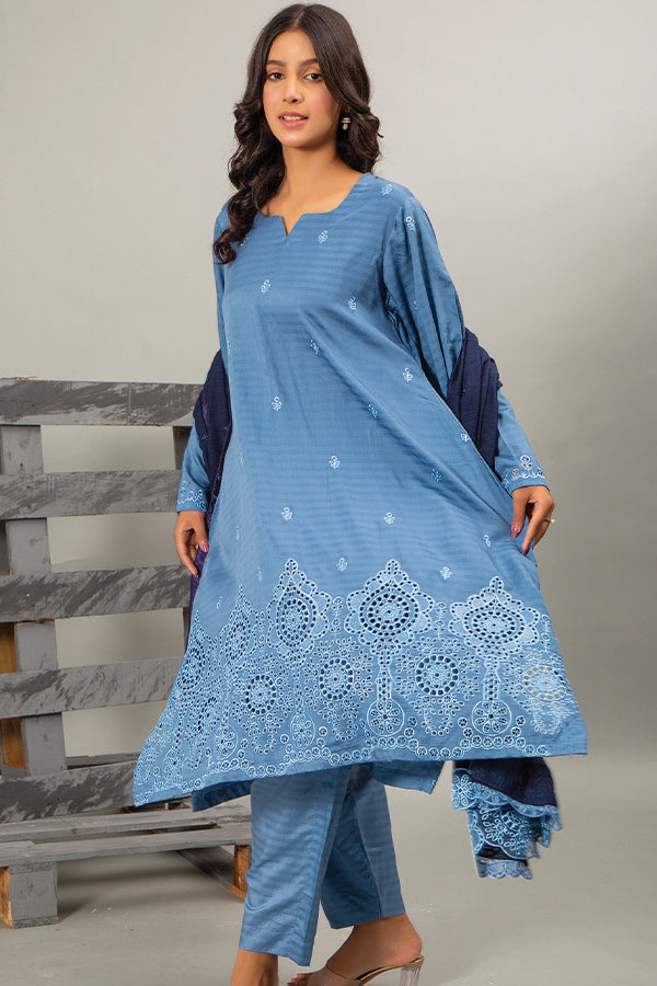 Pashmina Royal Attire`24 D#1 (Sky Blue)