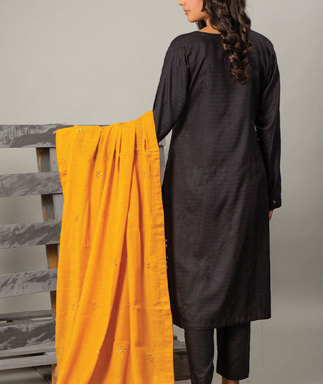 Pashmina Royal Attire`24 D#1 (Black-B)