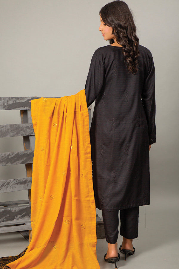 Pashmina Royal Attire`24 D#1 (Black-B)