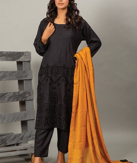Pashmina Royal Attire`24 D#1 (Black-B)