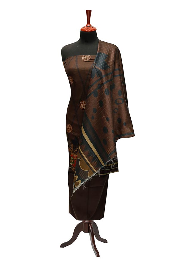 Peema Emb Dhanak`22 D#07 (Chocolate)