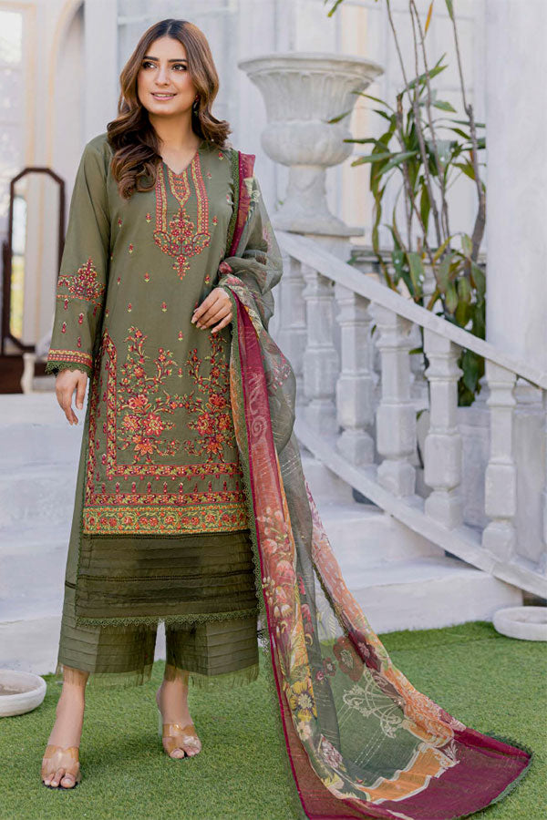 Peridot Khaas Emb Lawn'24 D#353A