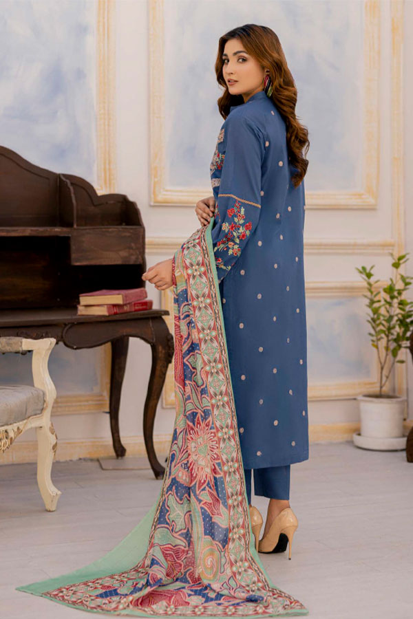 Peridot Khaas Emb Lawn'24 D#354A