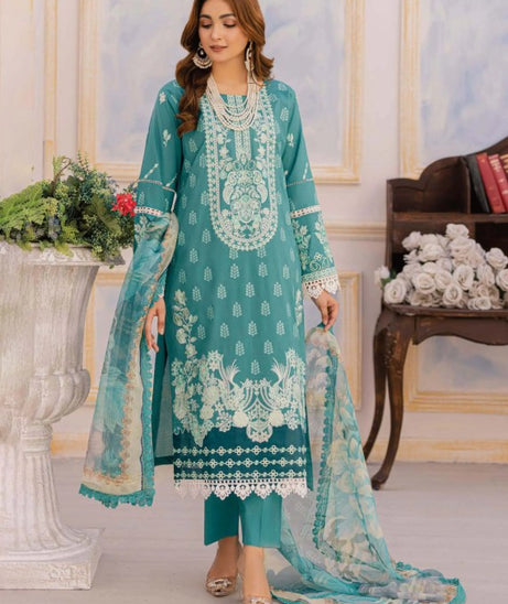 Peridot Khaas Emb Lawn'24 D#349B