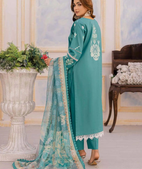 Peridot Khaas Emb Lawn'24 D#349B