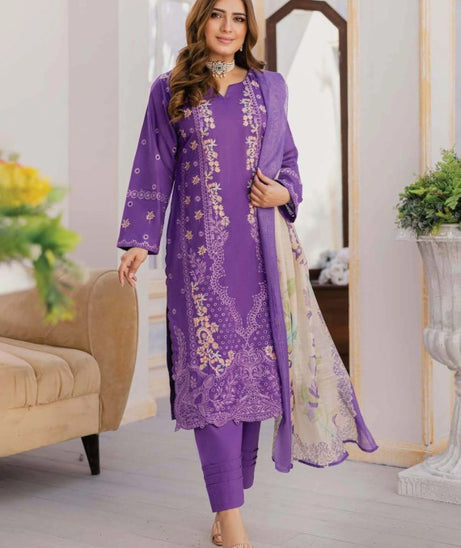 Peridot Khaas Emb Lawn'24 D#351A