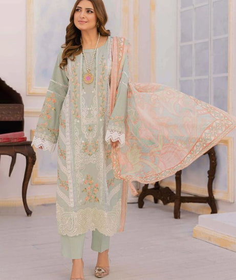 Peridot Khaas Emb Lawn'24 D#354B