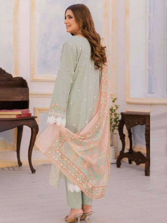 Peridot Khaas Emb Lawn'24 D#354B